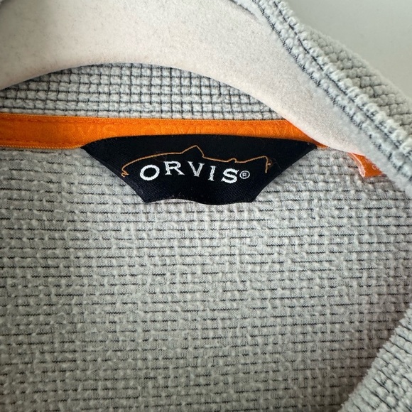 Orvis Microgrid Quarter Zip Pullover Men’s XL Sweater Lightweight Hiking outdoor - Picture 3 of 13
